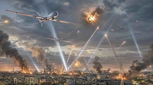 Il cielo contato male dal “Corriere” sulla guerra dei droni